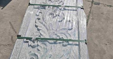 泉州芝麻白别墅外墙雕刻版