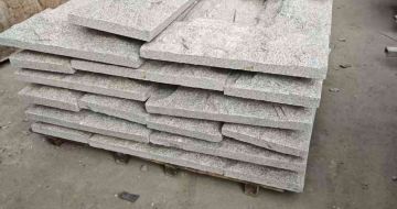 泉州芝麻白蘑菇石，自然面