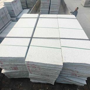 泉州芝麻白毛板，石材毛板