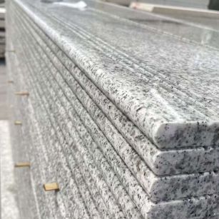 泉州芝麻白楼梯踏步 花岗岩楼梯板材