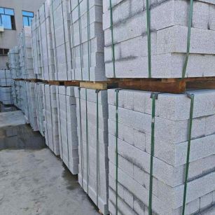 泉州芝麻白路牙石，路侧石