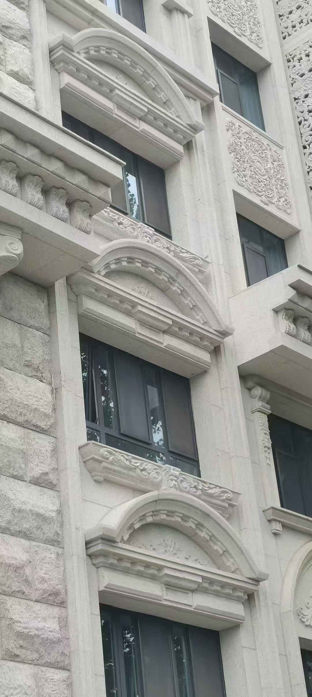 泉州芝麻白异形 石材异形定制