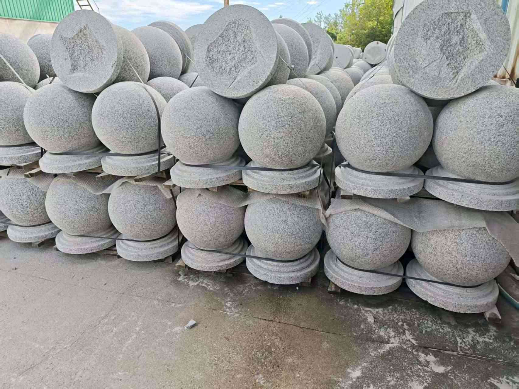 泉州圆球石球挡车球
