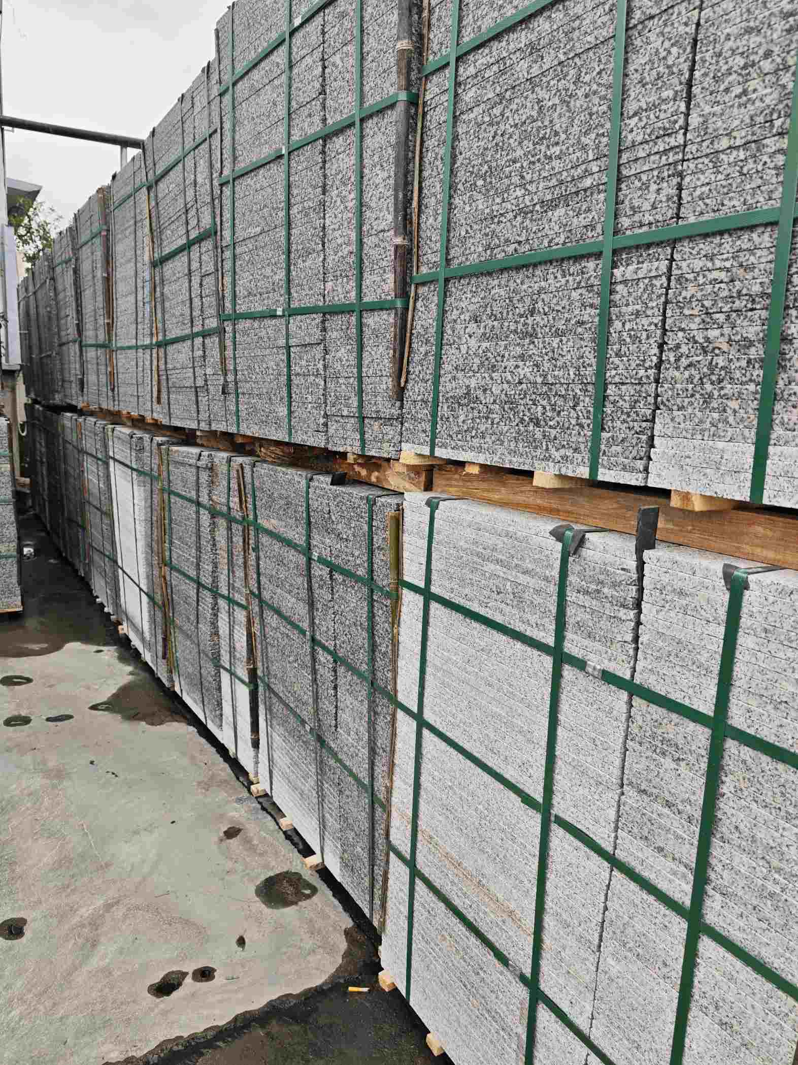 泉州芙蓉白地铺石，石材地铺石