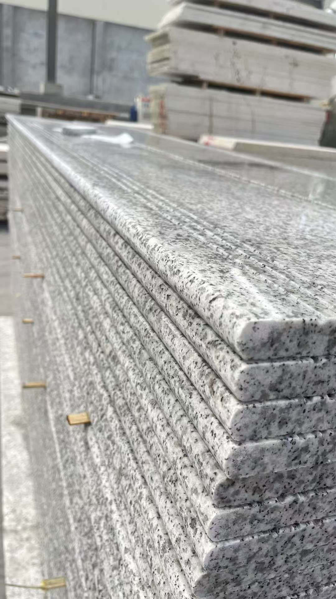 泉州芝麻白楼梯踏步 花岗岩楼梯板材